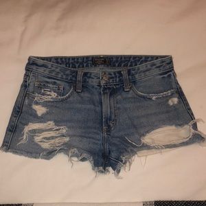 Abercrombie and Fitch shorts low rise